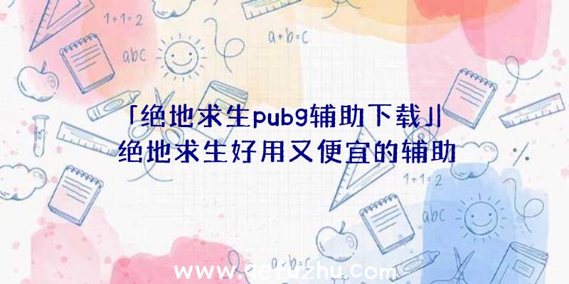 「绝地求生pubg辅助下载」|绝地求生好用又便宜的辅助